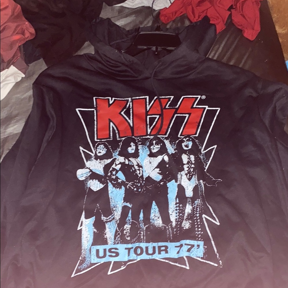 KISS Kids Hoodie - Black